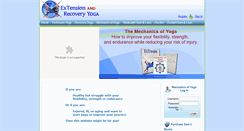 Desktop Screenshot of extensionyoga.com